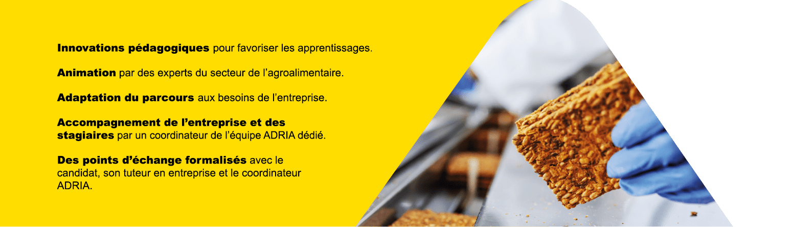 adria avantages parcours metiers