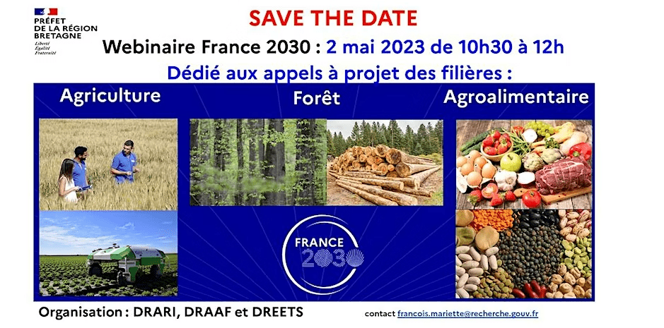 Webinaire des acteurs bretons pour présenter l'appel à projets France 2023