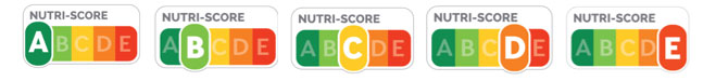 logo nutriscore declinaison