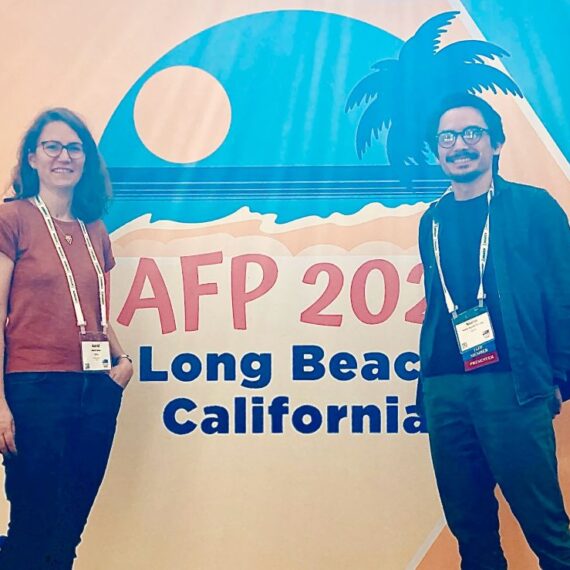 Astrid CARIOU et Nicolas NGUYEN à l'IAFP US