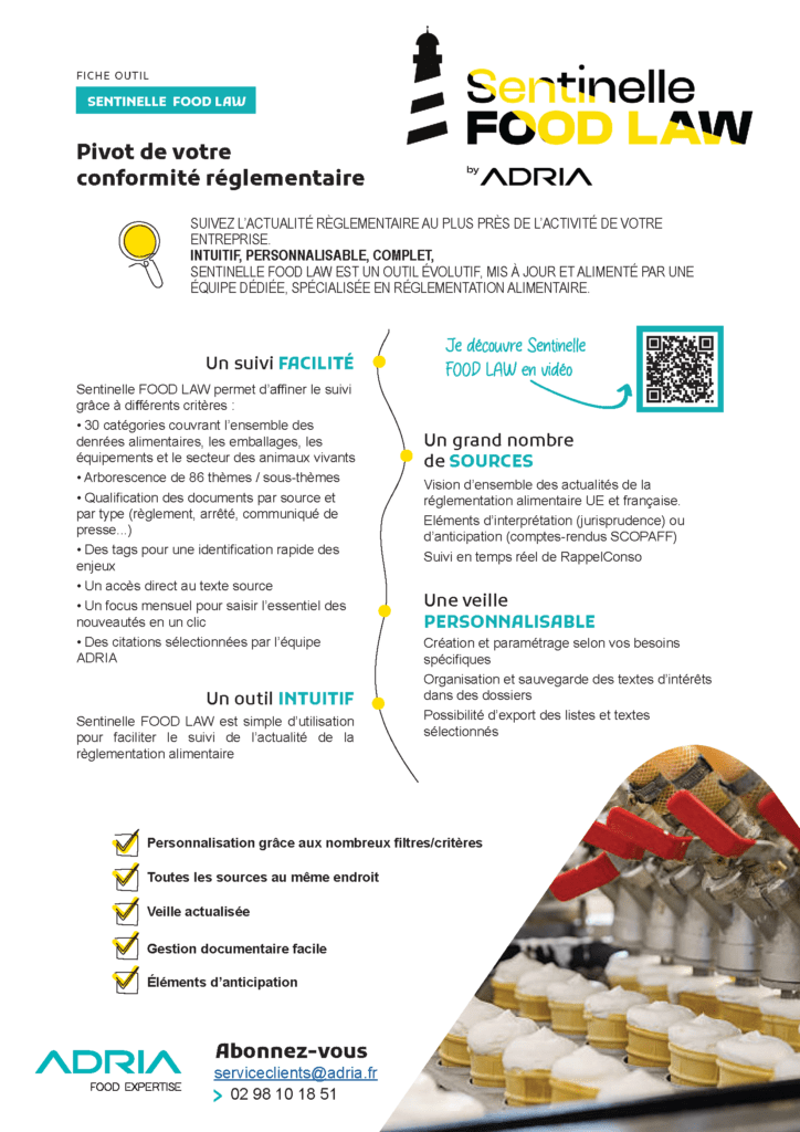 adria ficheprestation sentinelle food law page 1