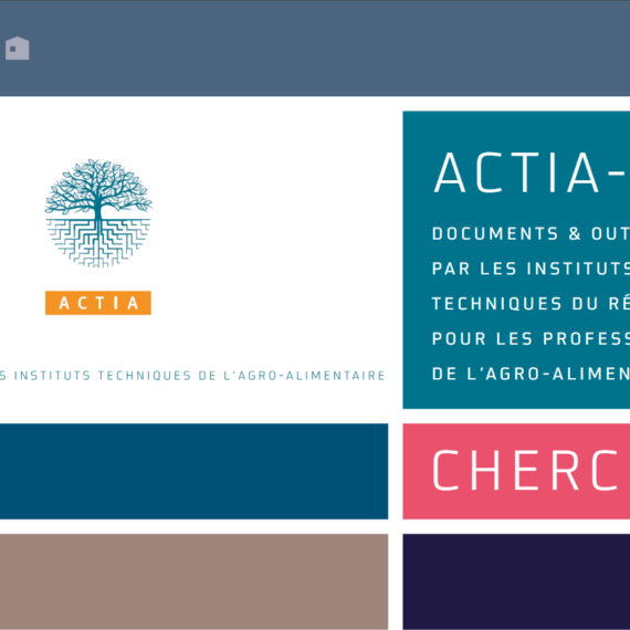 Site ACTIA-DOCS, UNE BASE DE DONNÉES SCIENTIFIQUE ET TECHNIQUE POUR LES PROFESSIONNELS DE L’AGRO-ALIMENTAIRE