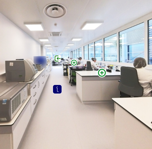 Visite virtuelle ADRIA du laboratoire de microbiologie L2/L3