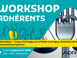 Workshop ADRIA le jeudi 3 septembre sur le règlement PPWR